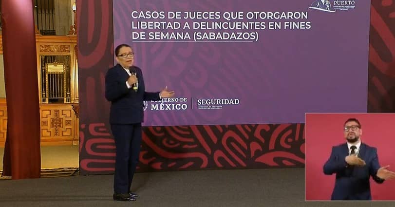 Gobierno de México exhibe los casos más polémicos de jueces que liberaron a criminales en los ‘sabadazos’