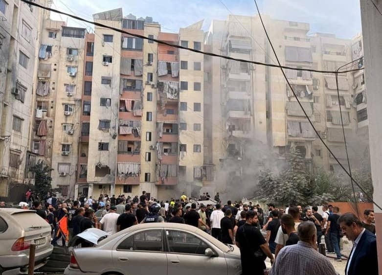 Bombardeo israelí en Beirut deja 3 muertos; apuntó contra un líder de Hezbolá