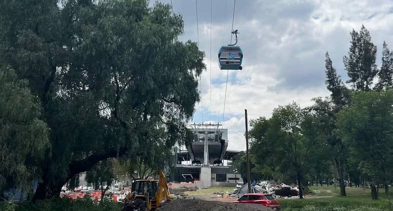 AMLO inaugurará incompleta la Línea 3 del Cablebús, la obra concluirá en noviembre