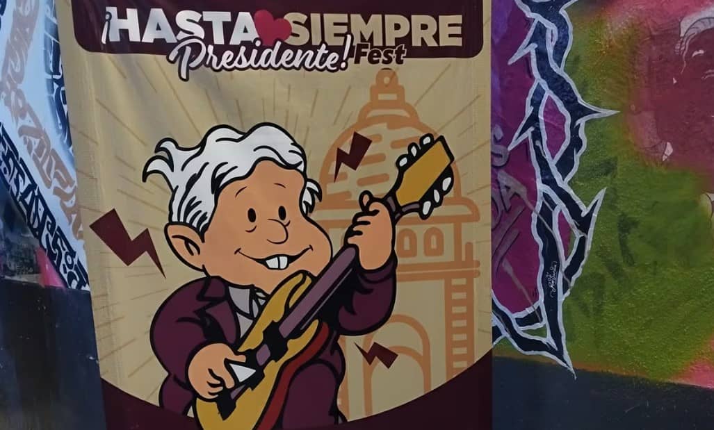 Simpatizantes organizan el “¡Hasta siempre, Presidente! Fest” para despedir a AMLO