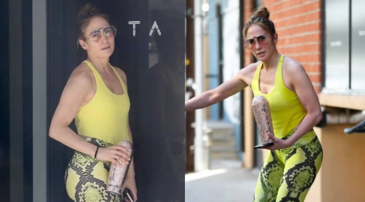 Jennifer López "imita" a Ben Affleck mientras se molesta con Paparazzis