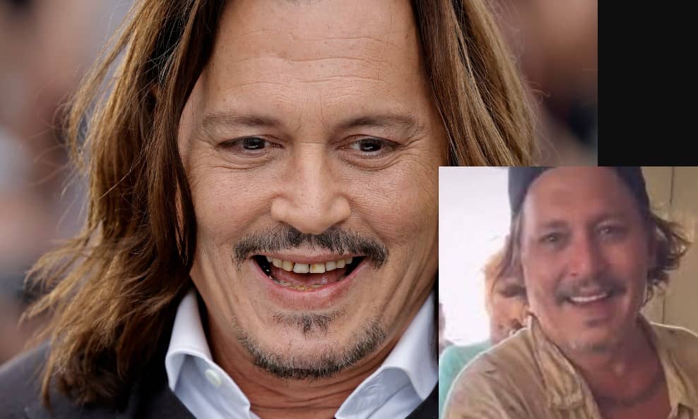 Johnny Depp reaparece con una nueva sonrisa, adiós 