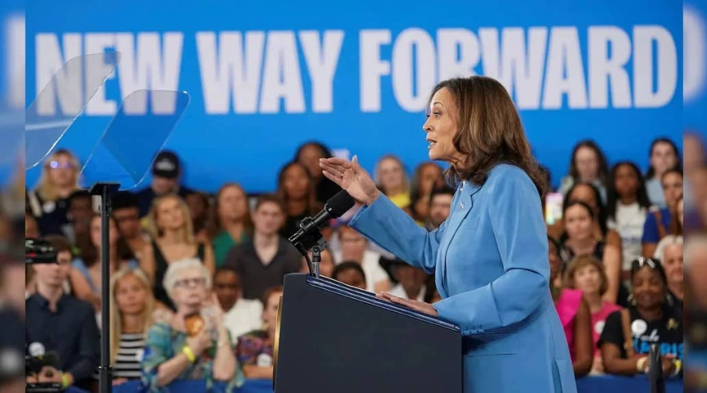 Kamala Harris llama a poner fin 