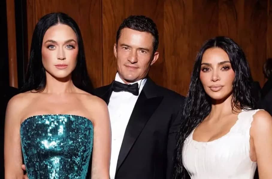 Katy Perry reacciona a la foto viral de Orlando Bloom evaluando el trasero de Kim Kardashian: “Apruebo”