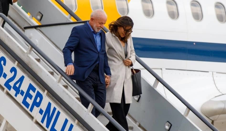 Lula da Silva aterriza en el AIFA, estará en la toma de protesta de Sheinbaum