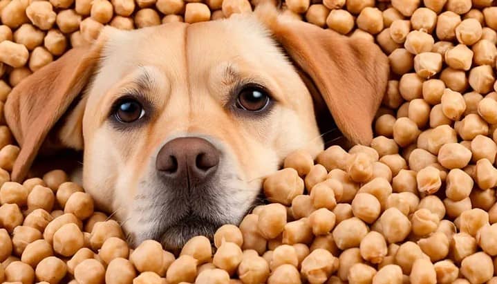 Qué tan saludable es que los perros coman garbanzos