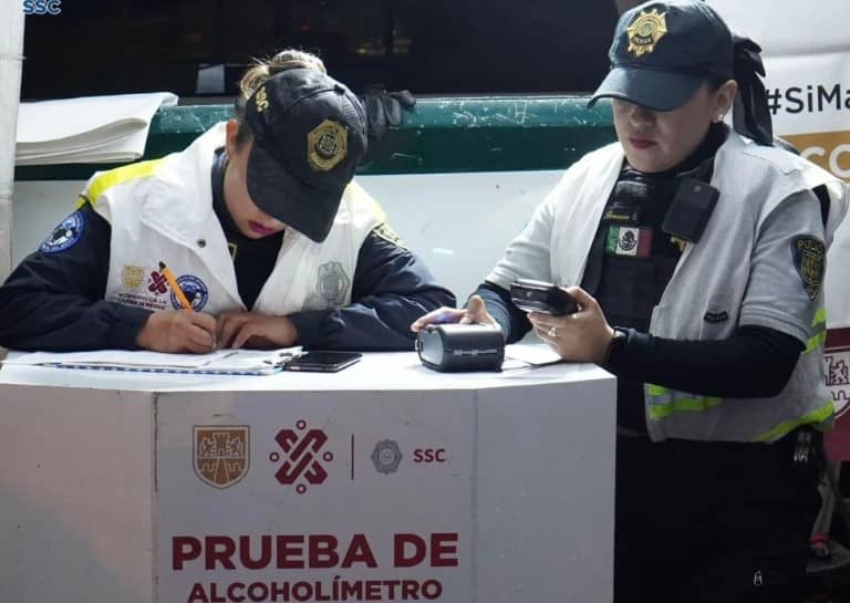 No manejes con copitas: arranca alcoholímetro en 15 puntos de la CDMX