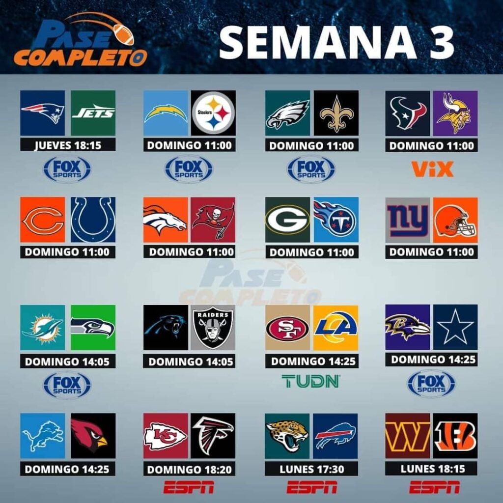 SEMANA 3 NFL 1