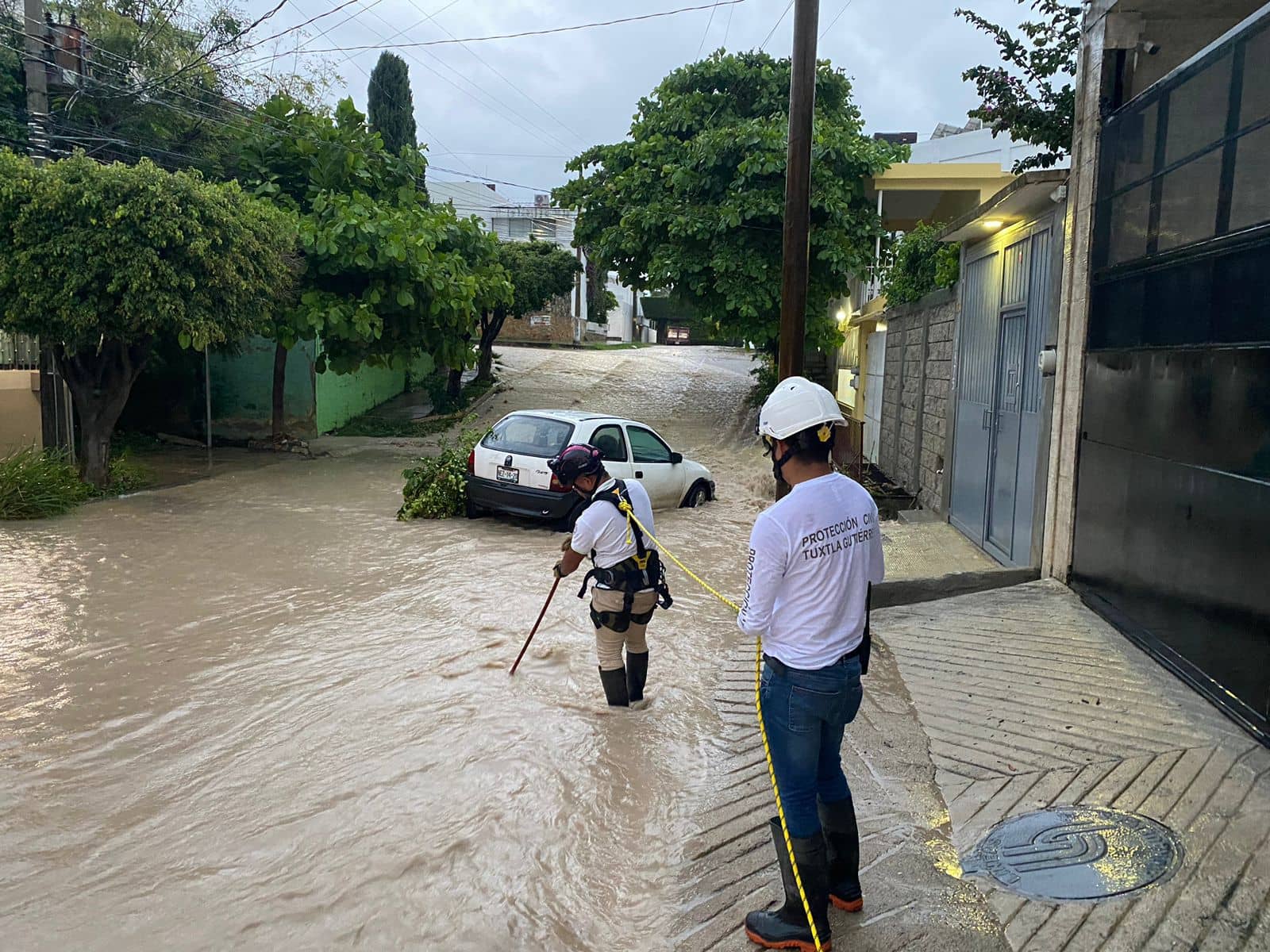 Tormenta tropical John continuará generando lluvias en Chiapas; se mantiene el llamado a la prevención