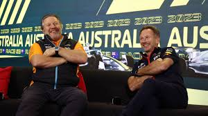 Christian Horner y Zak Brown pasan de 'enemigos' a 'amigos'