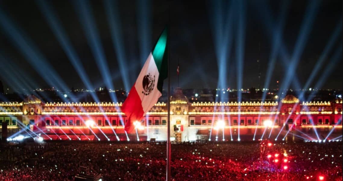 ¡Todo listo para el 15 de septiembre! Centro Histórico se viste para dar el grito