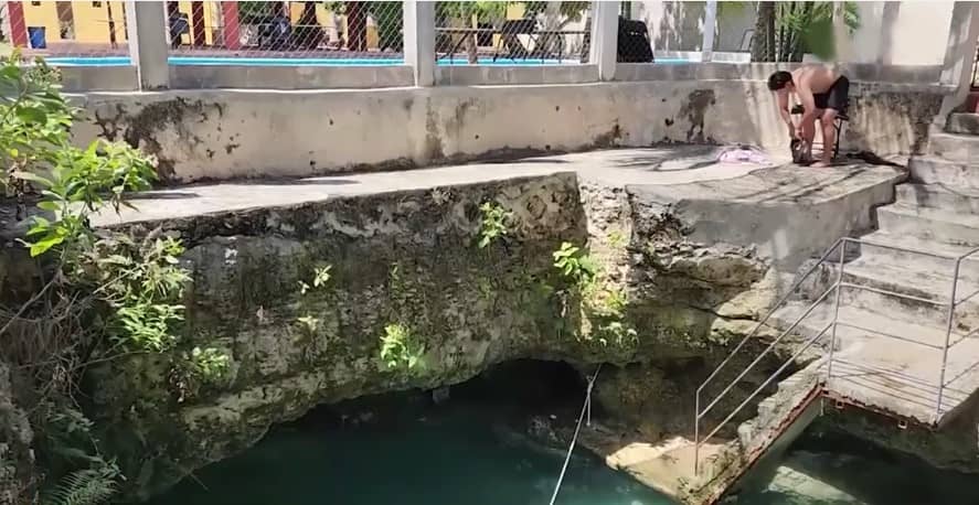 Familia yucateca rechaza oferta millonaria de extranjeros por su casa que tiene un cenote