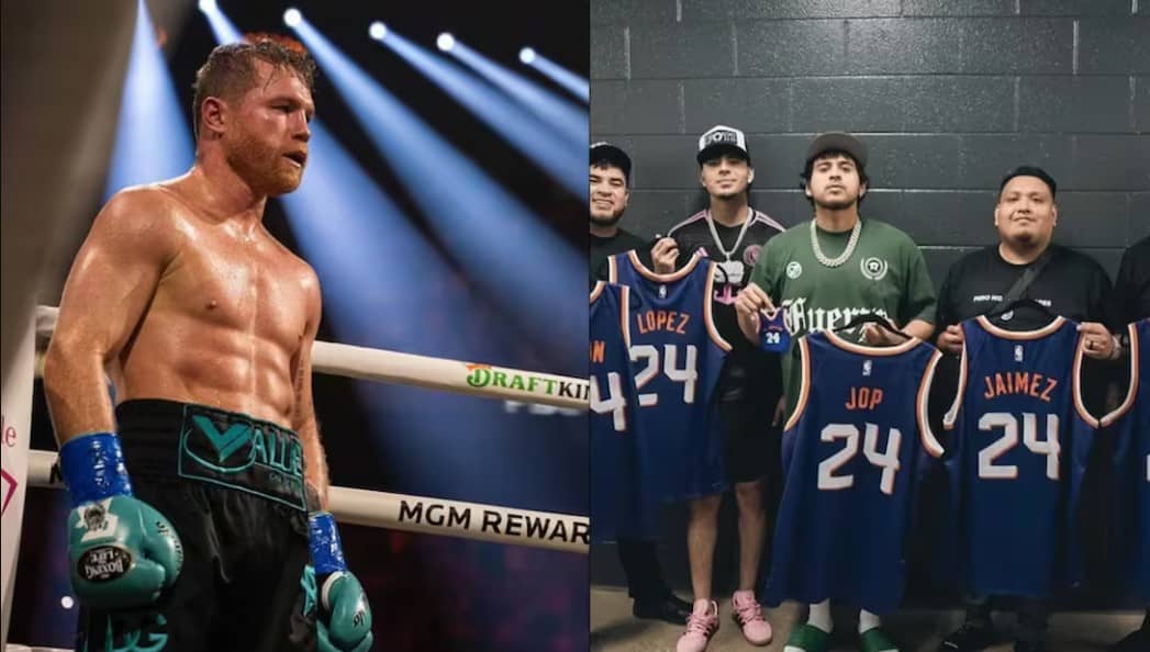 Fuerza Regida acompañará al Canelo Álvarez en la pelea ante Edgar Berlanga