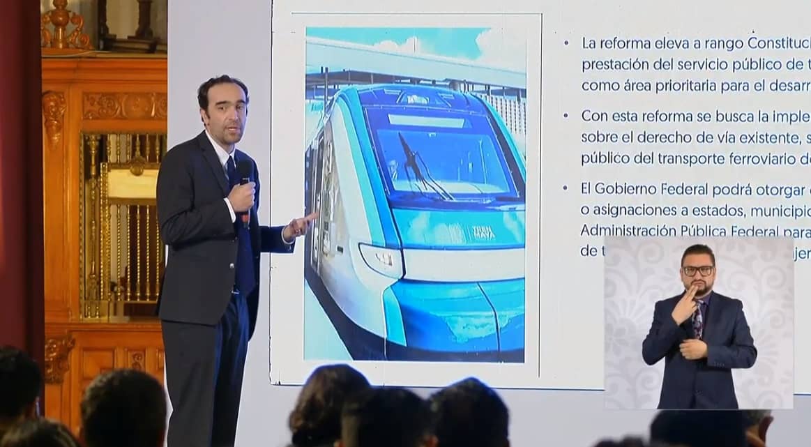 Andrés Lajous va por el impulso de los trenes que inició AMLO; destacan aprobación de reforma en San Lázaro