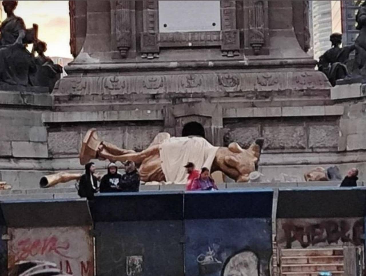 ¿Se cayó al Ángel de la Independencia? Esto es lo que sabemos sobre la “tragedia”