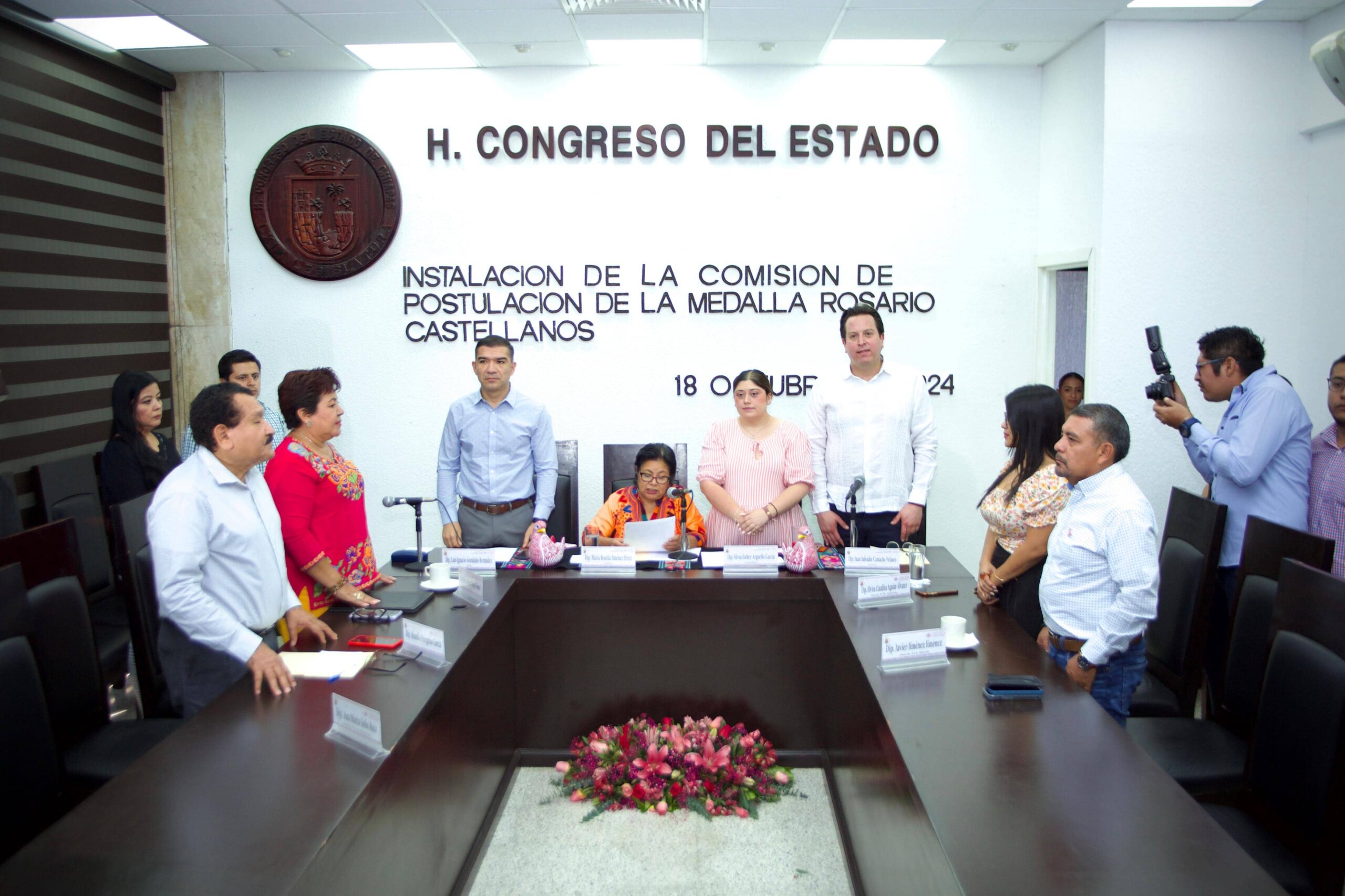 Instalan en Congreso comisiones de Vivienda, Ecología, Salud y postulación de la Medalla Rosario Castellanos