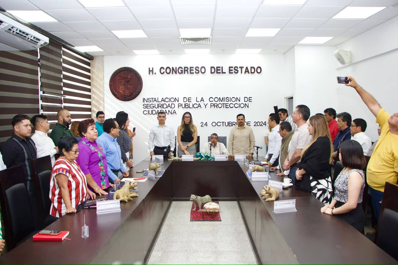 Instalan en Congreso de Chiapas, comisiones de Desarrollo Urbano y de Seguridad