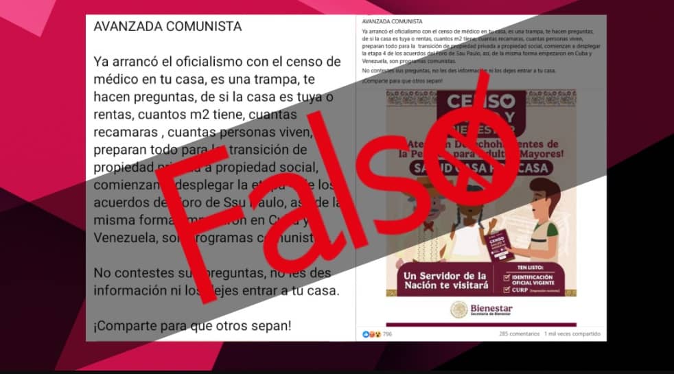 Censo Salud Casa por Casa no es un plan ‘comunista’ para quitar propiedades