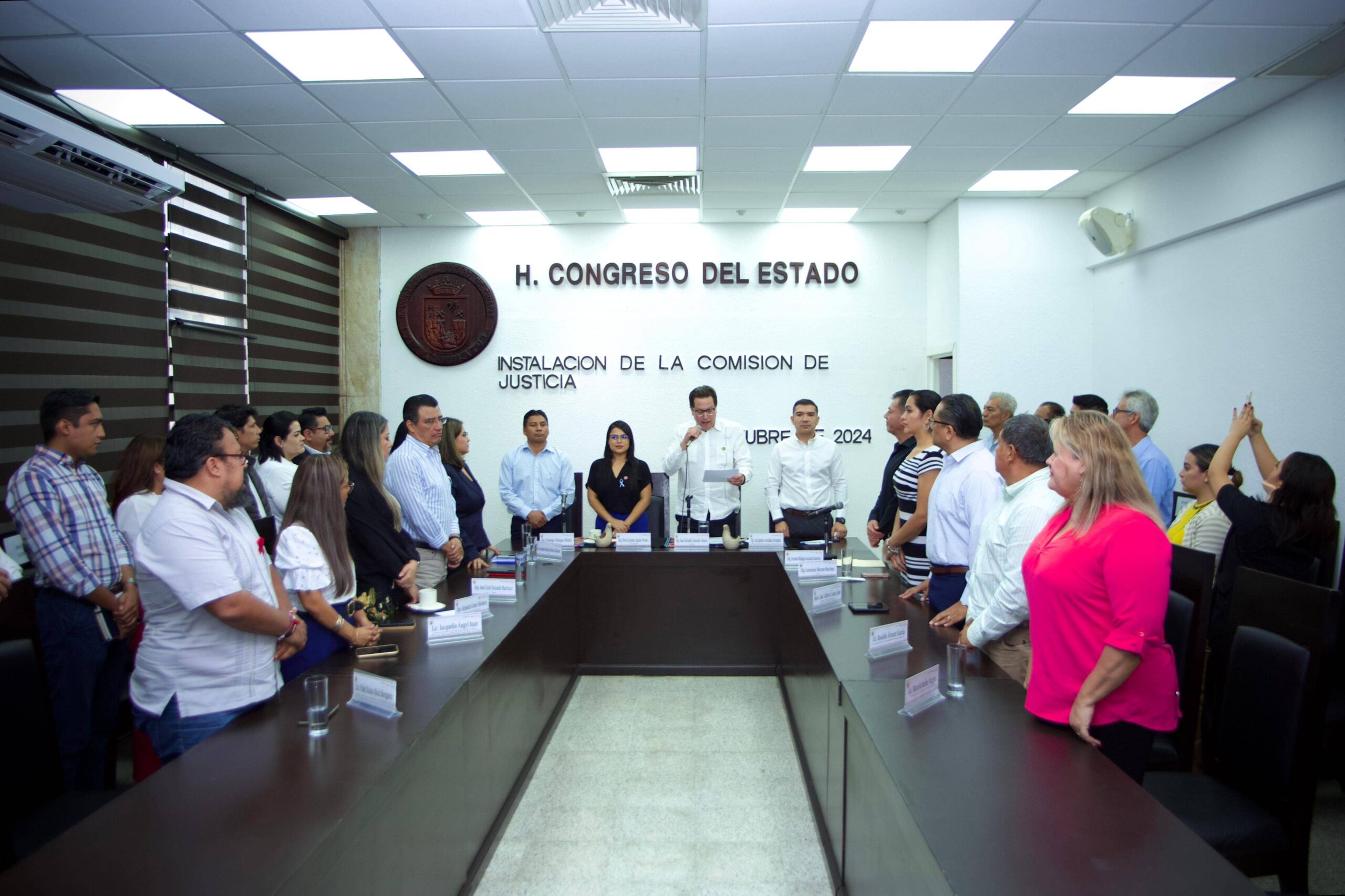 Instalan Comisiones de Justicia y de Movilidad, Comunicaciones y Transportes