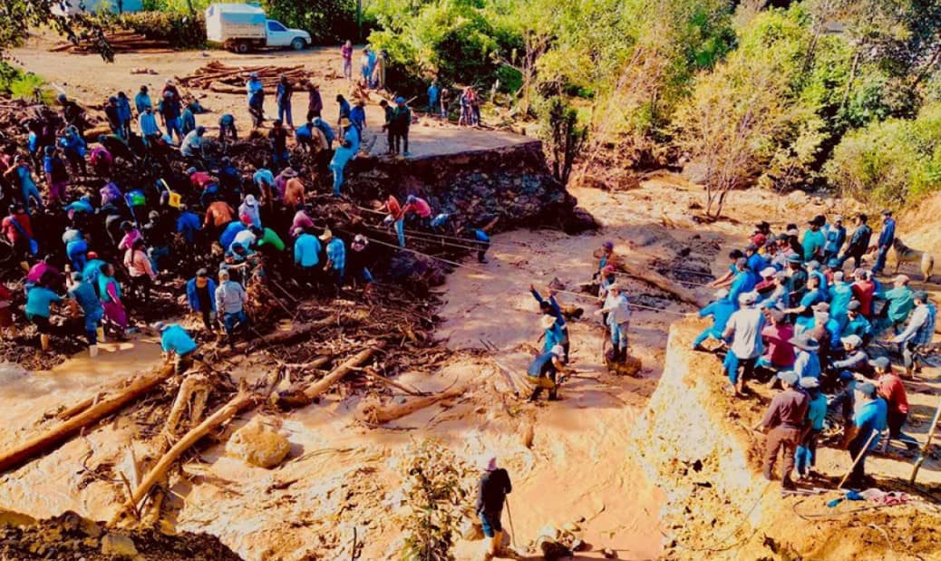 Alrededor de 62 mil damnificados dejó John en Guerrero, un tercio de ellos son niñas y niños