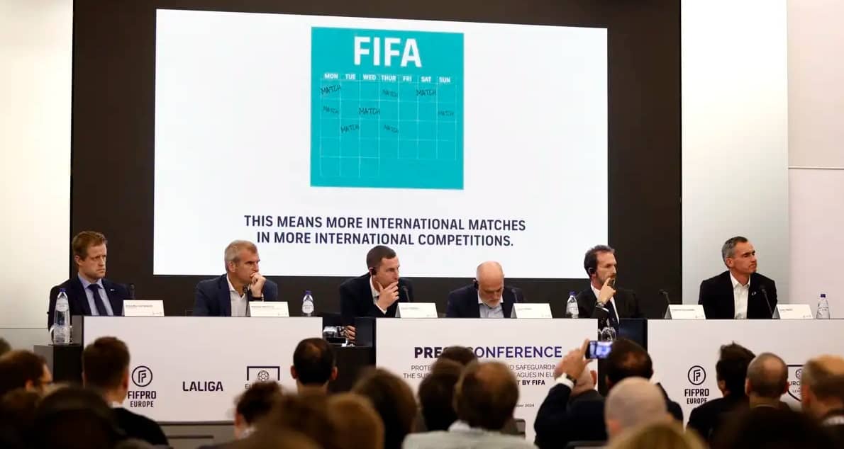 Ligas europeas y FIFPro denuncian a FIFA por la saturación en los calendarios