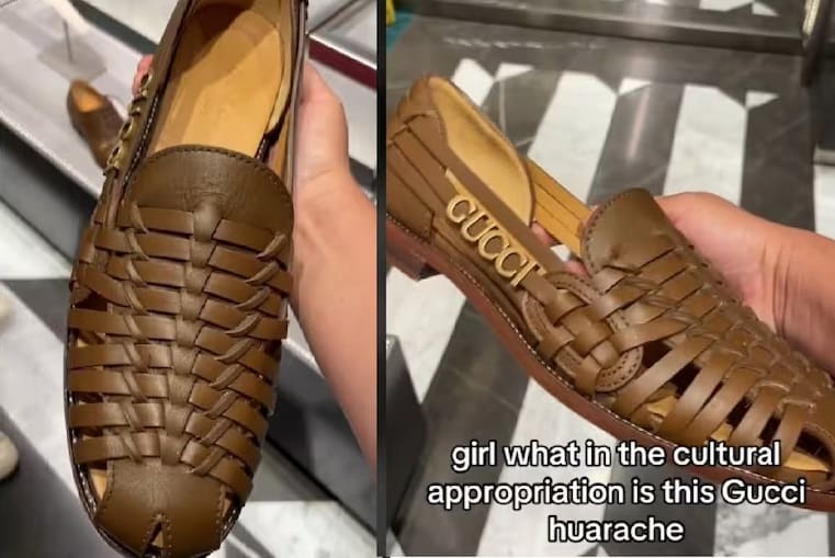 Gucci vende huaraches en más de 7 mil pesos y lo acusan de apropiación cultural