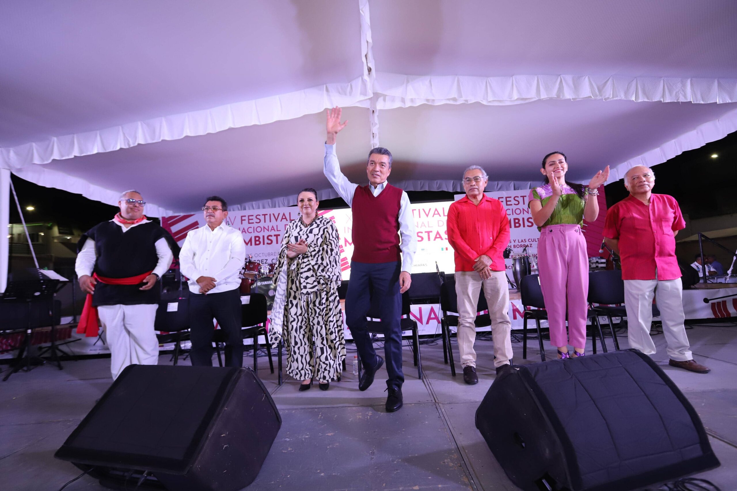 Inaugura Rutilio Escandón el XXIV Festival Internacional de Marimbistas