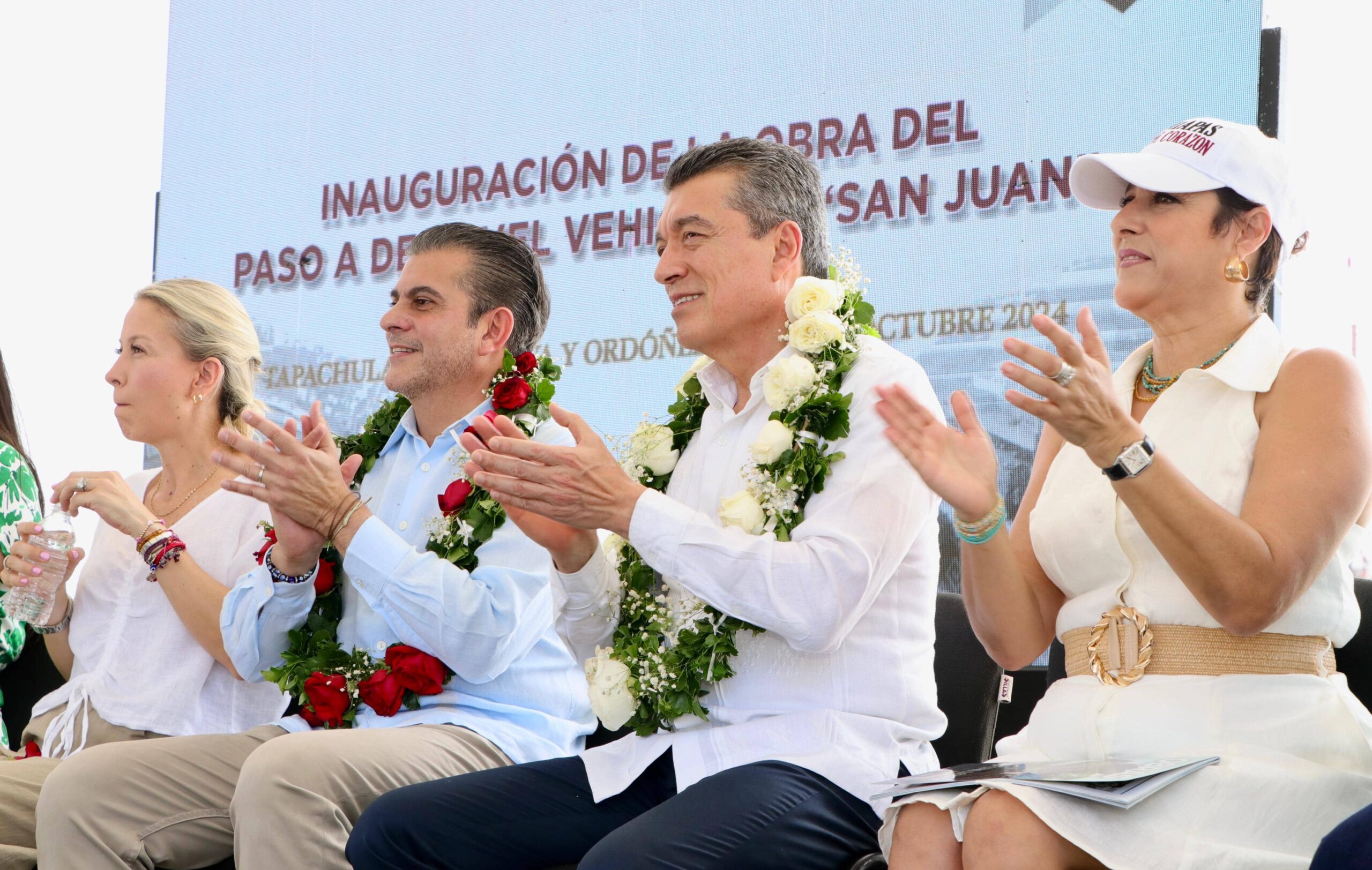 Rutilio Escandón inaugura Paso a Desnivel Vehicular “San Juan”, de Tapachula