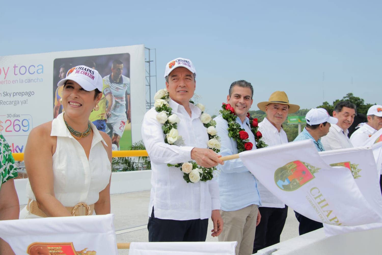 Rutilio Escandón inaugura Paso a Desnivel Vehicular “San Juan”, de Tapachula