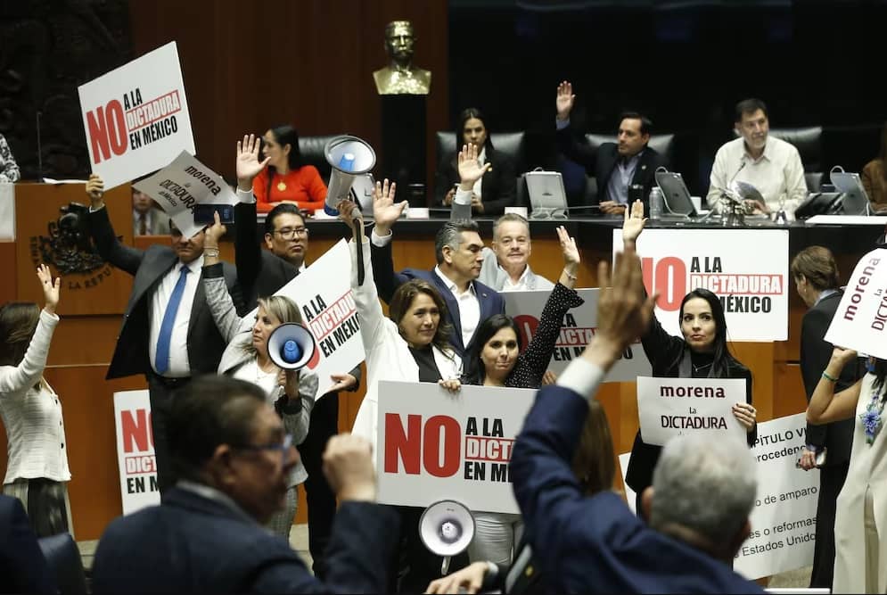 Entre protestas y desorden, Senado aprueba reforma sobre la supremacía constitucional