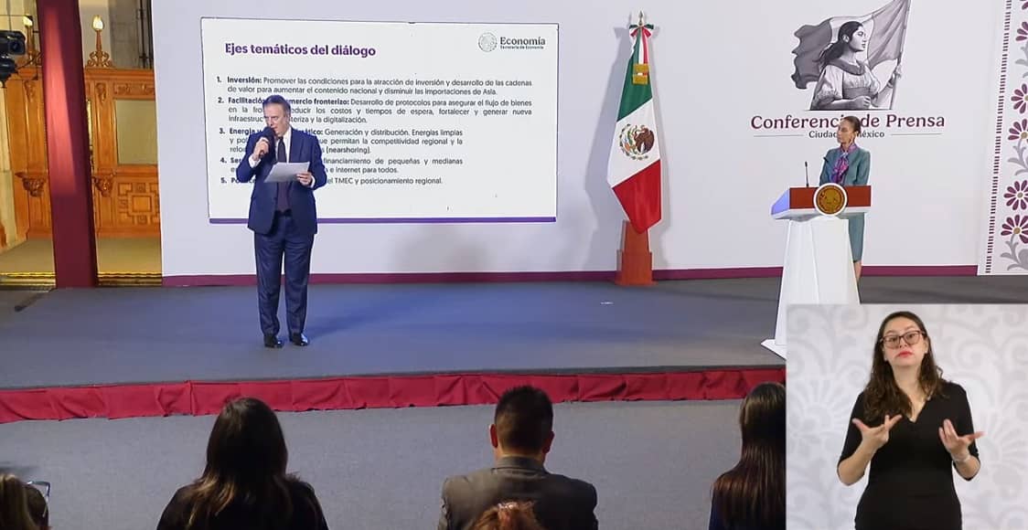 CEO Dialogue, banderazo para fortalecer el T-MEC junto con EU y Canadá: Ebrard; explica evento con inversionistas extranjeros