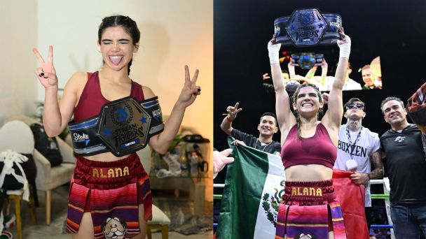 Alana Flores causa sensación al ganar pelea de box