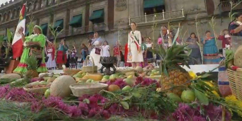 ceremonia de los pueblos indigenas sheinbaum 4