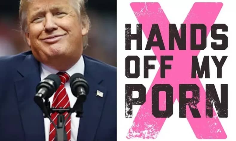 Estrellas de cine para adultos piden votar contra Trump; lanzan campaña "HandsOffMyPorn"