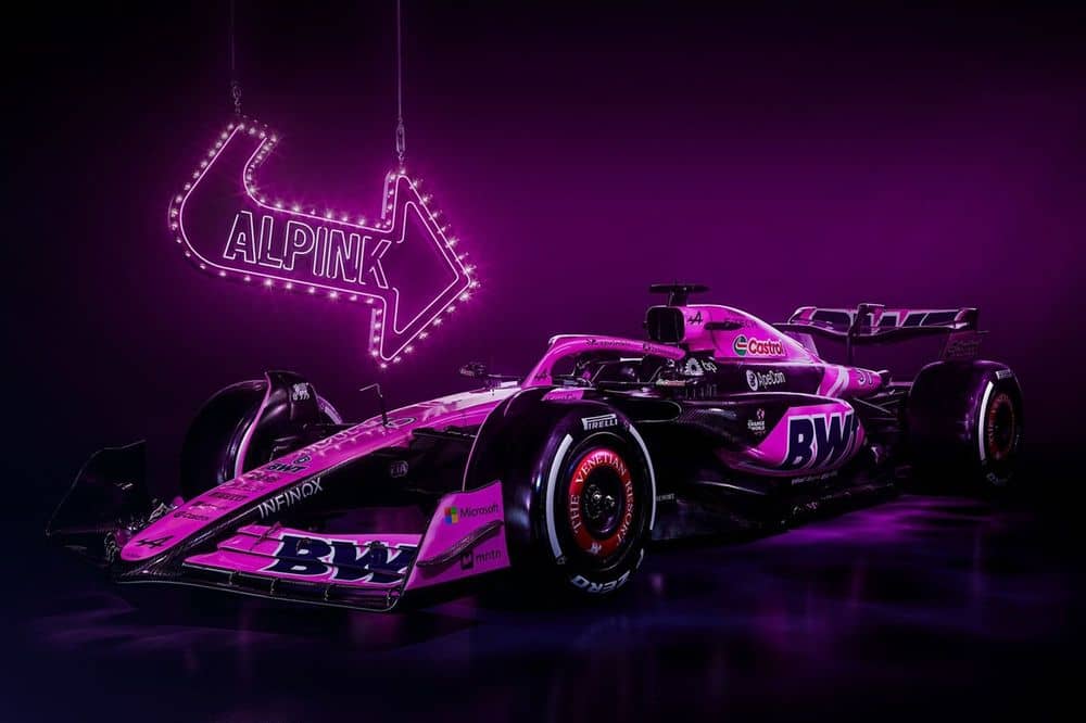 Alpine lucirá de rosa para el GP de Las Vegas