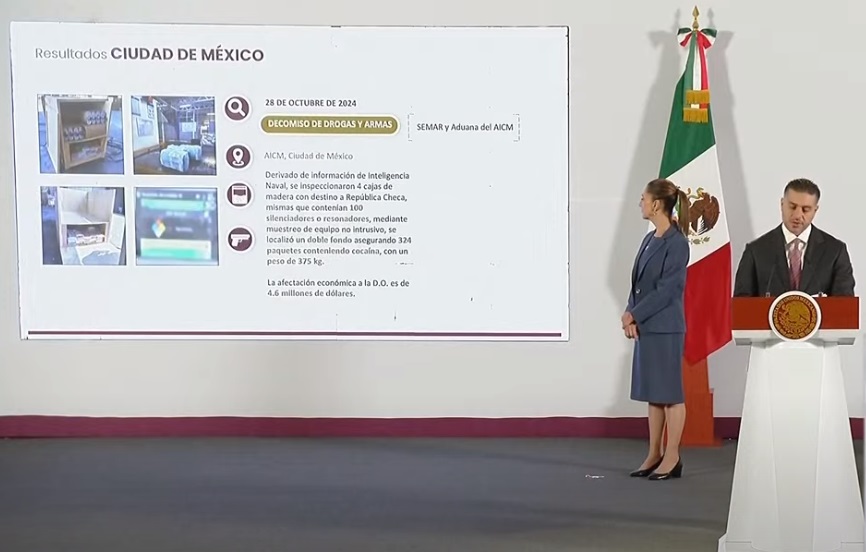 11 acciones que se presentaron en el Informe de Seguridad en la mañanera de Sheinbaum