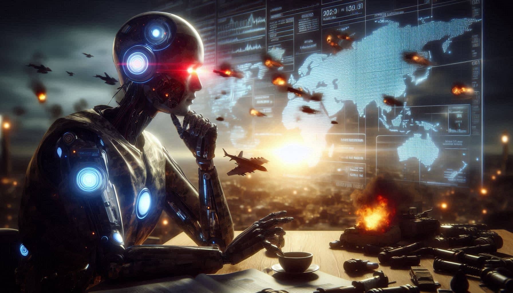 Inteligencia artificial responde a cómo sería la Tercera Guerra Mundial