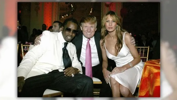 De Sean “Diddy” a Jeffrey Epstein; los amigos incómodos de Donald Trump