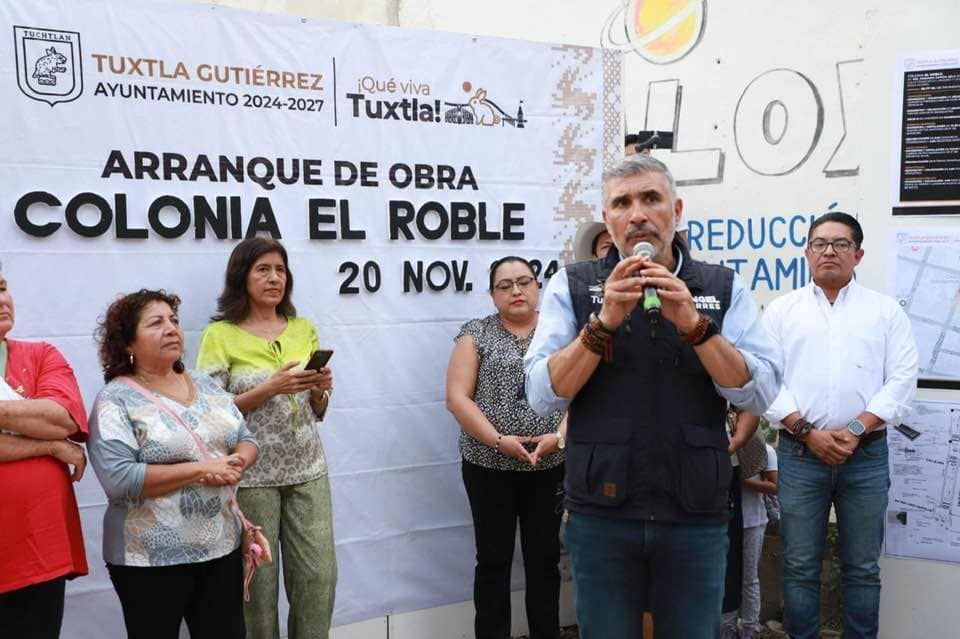 La justicia social llega a El Roble: Ángel Torres