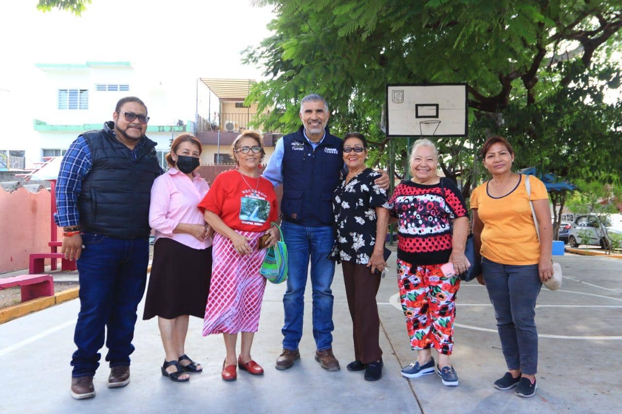 Continúan obras sociales en beneficio de familias de Pistimbak y Burocrática Maya: Angel Torres