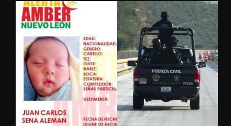 Cuidado, papás: Así robaron a bebé en Nuevo León