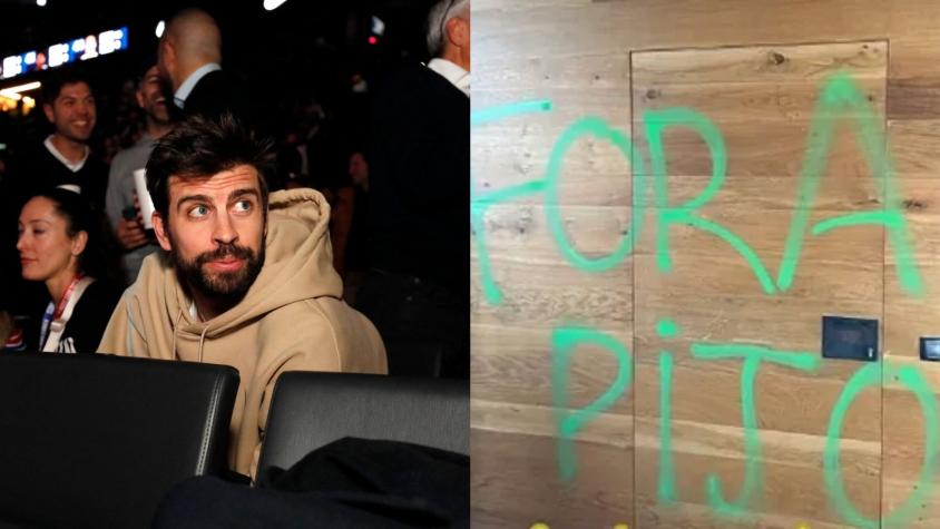 Vandalizan mansión de Piqué en Cataluña: Esto fue lo que escribieron en las paredes de su casa