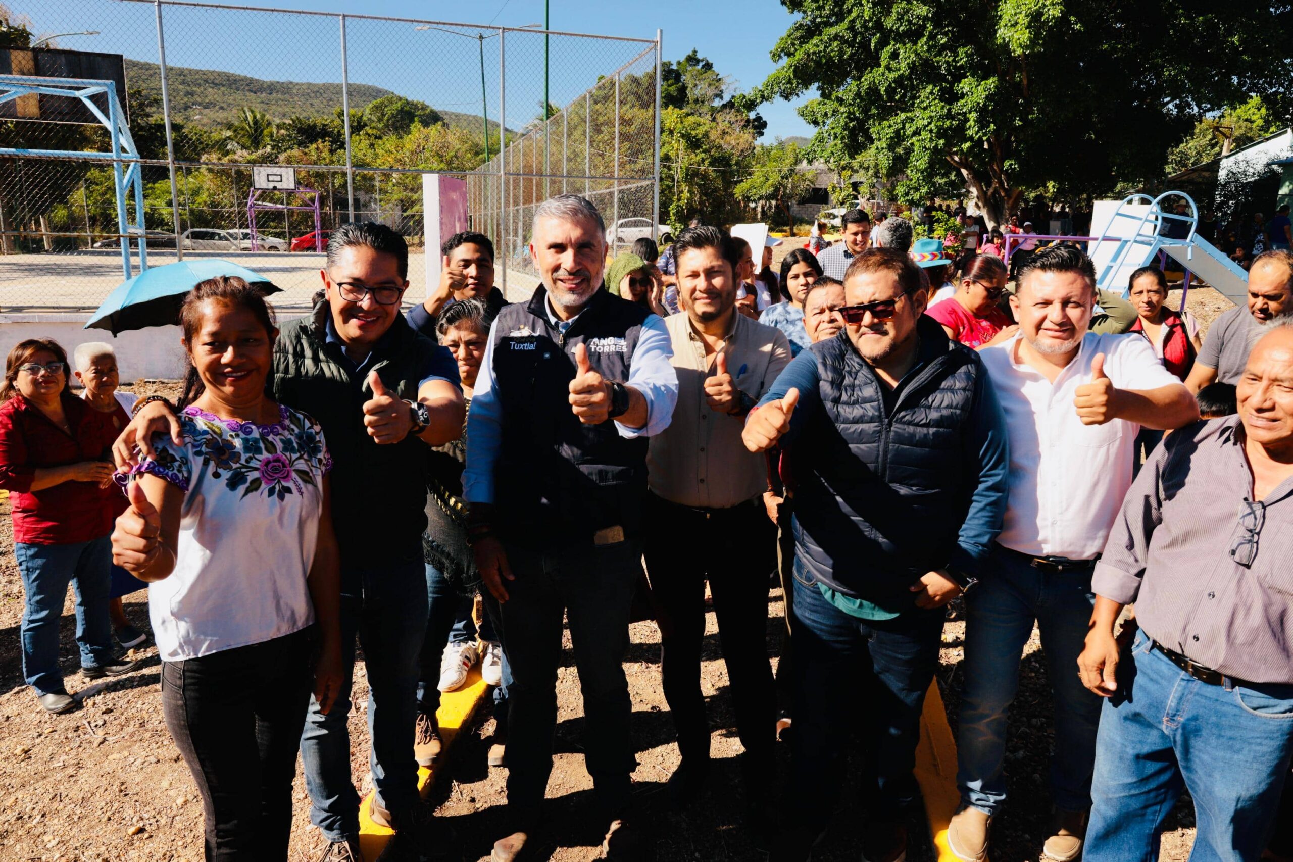 En Copoya, nuestra joya zoque, y Nueva Alianza Laborante recuperamos espacios públicos: Angel Torres