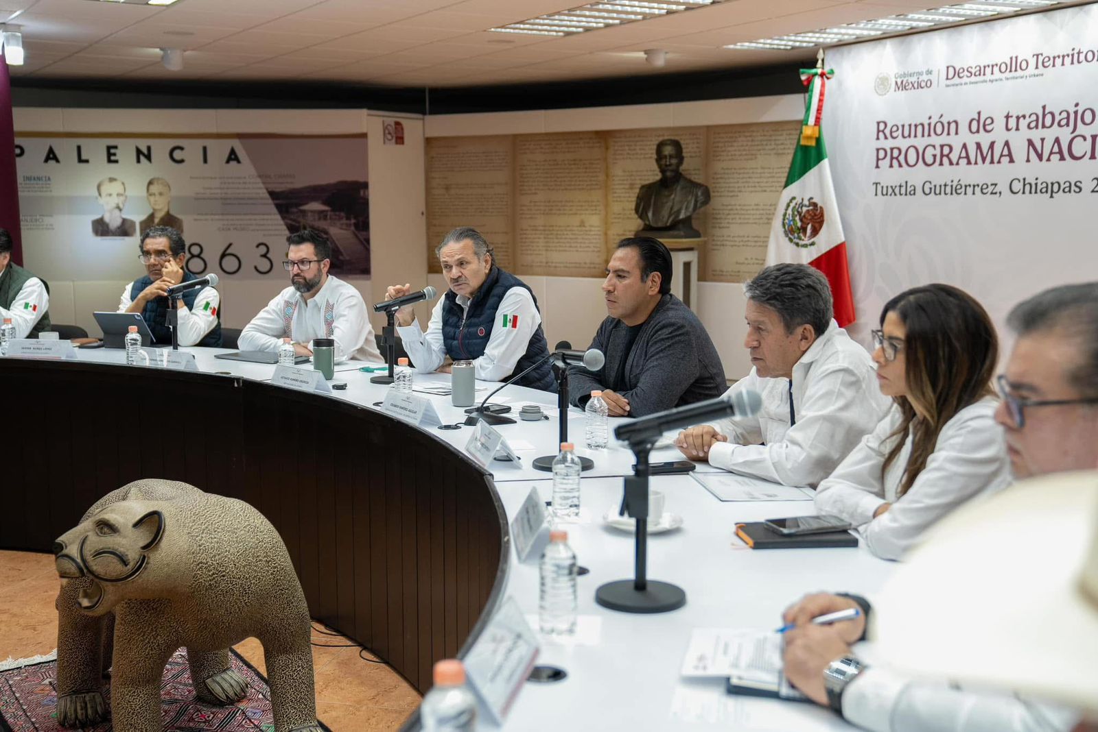 Eduardo Ramírez manifiesta compromiso con la Federación para garantizar el derecho a la vivienda en Chiapas