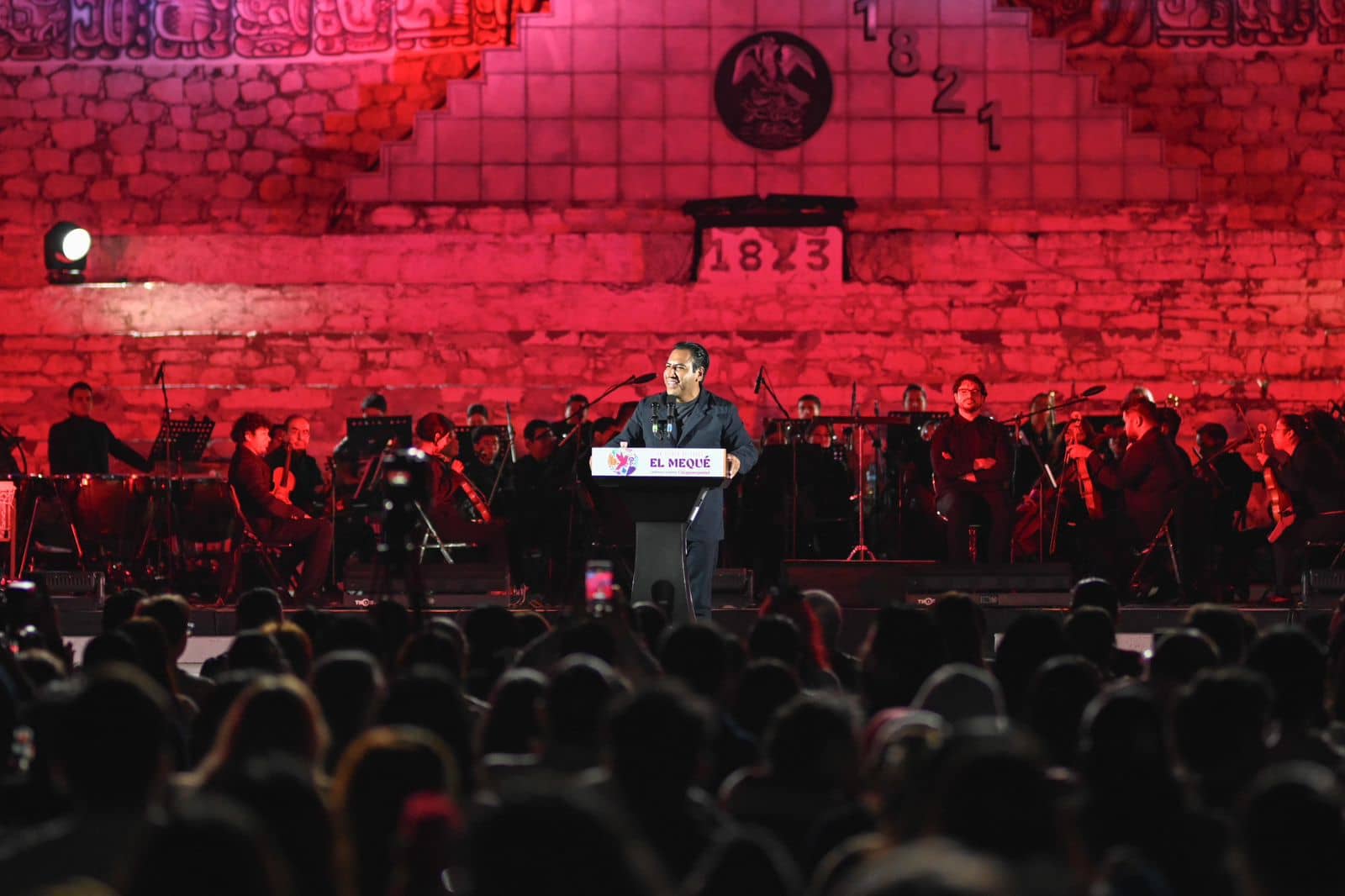 Junto a las familias chiapanecas, Eduardo Ramírez clausuró el Festival "El Mequé"