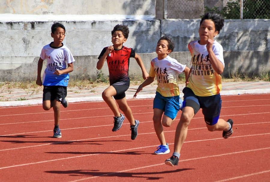 Pista del Indeporte fue sede del evento de atletismo “Chiapanequidad 2024”