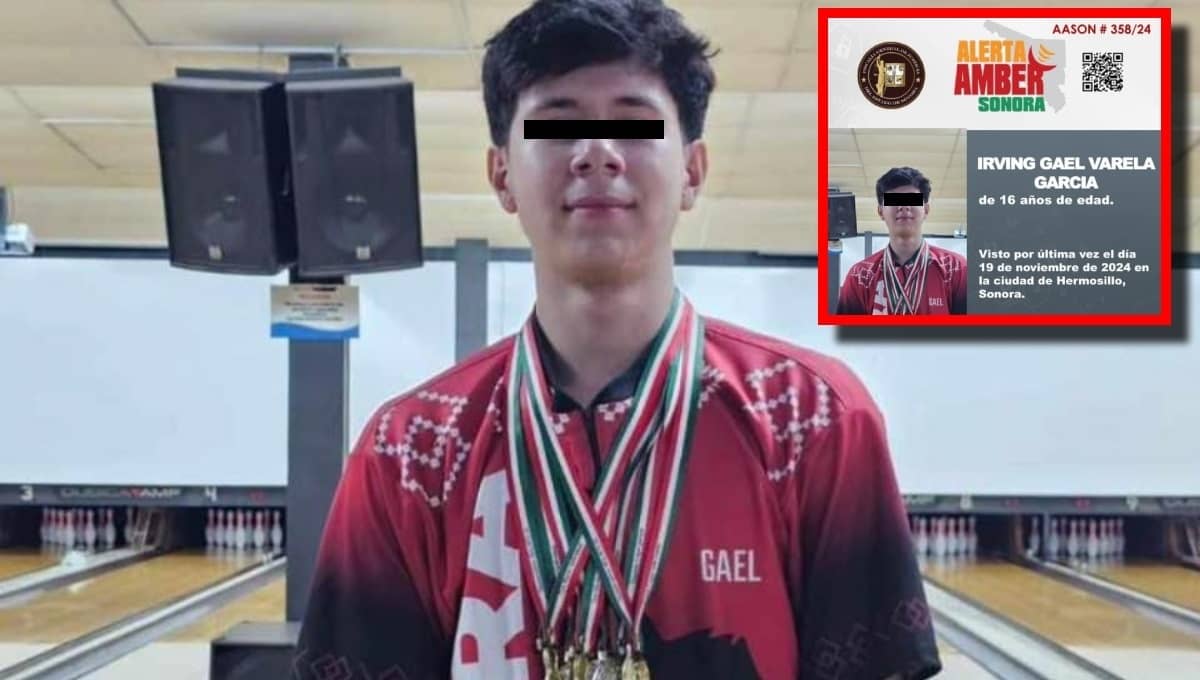 Interpol detiene a Irving Gael “N”, de 16 años, por secuestro agraviado en Sonora; el bolichista regresaba de un torneo internacional