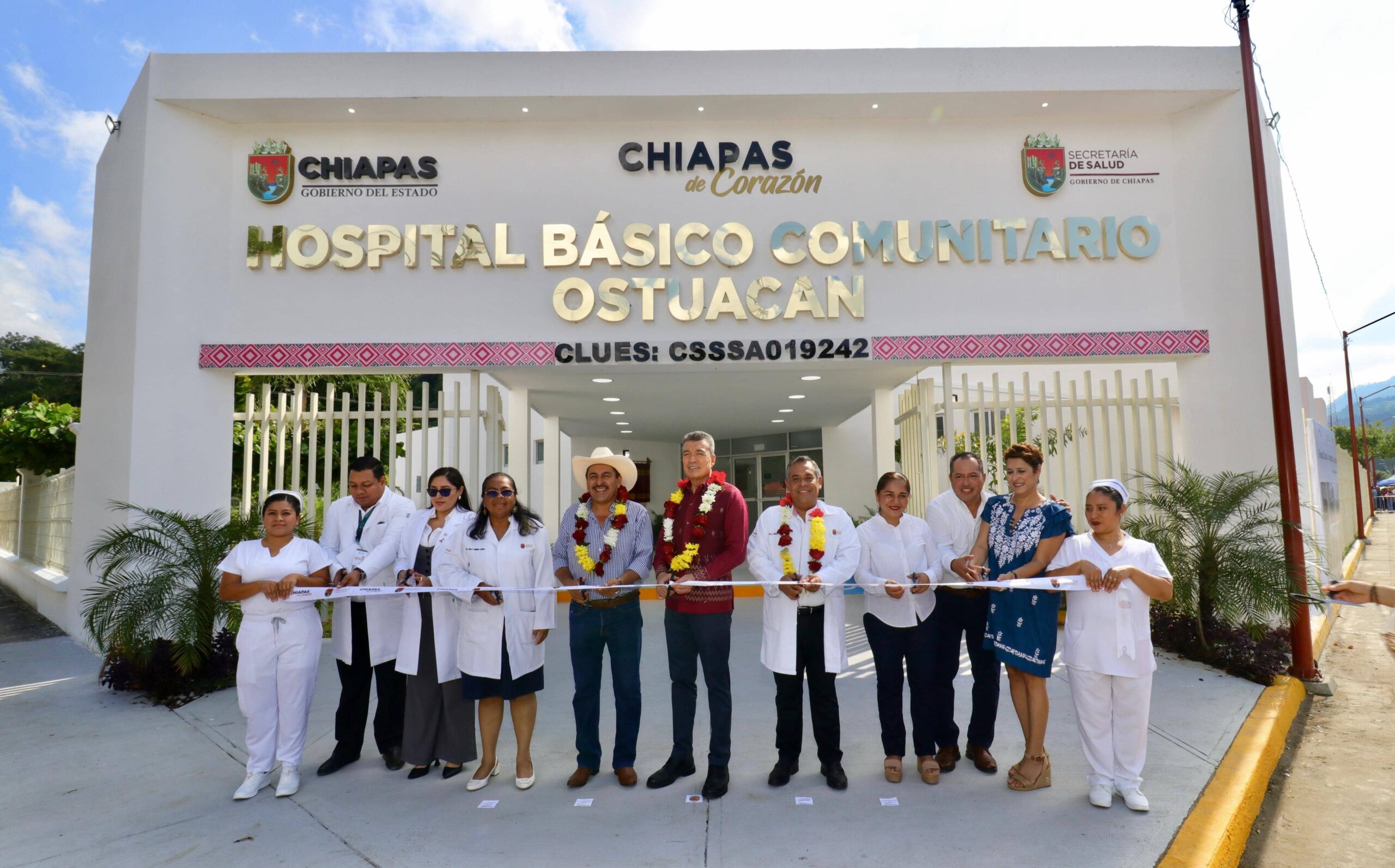 Inaugura Rutilio Escandón reconversión del Hospital Básico Comunitario de Ostuacán