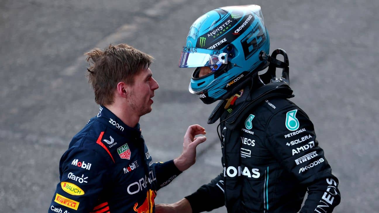 Las terribles acusaciones de Russell a Max Verstappen!