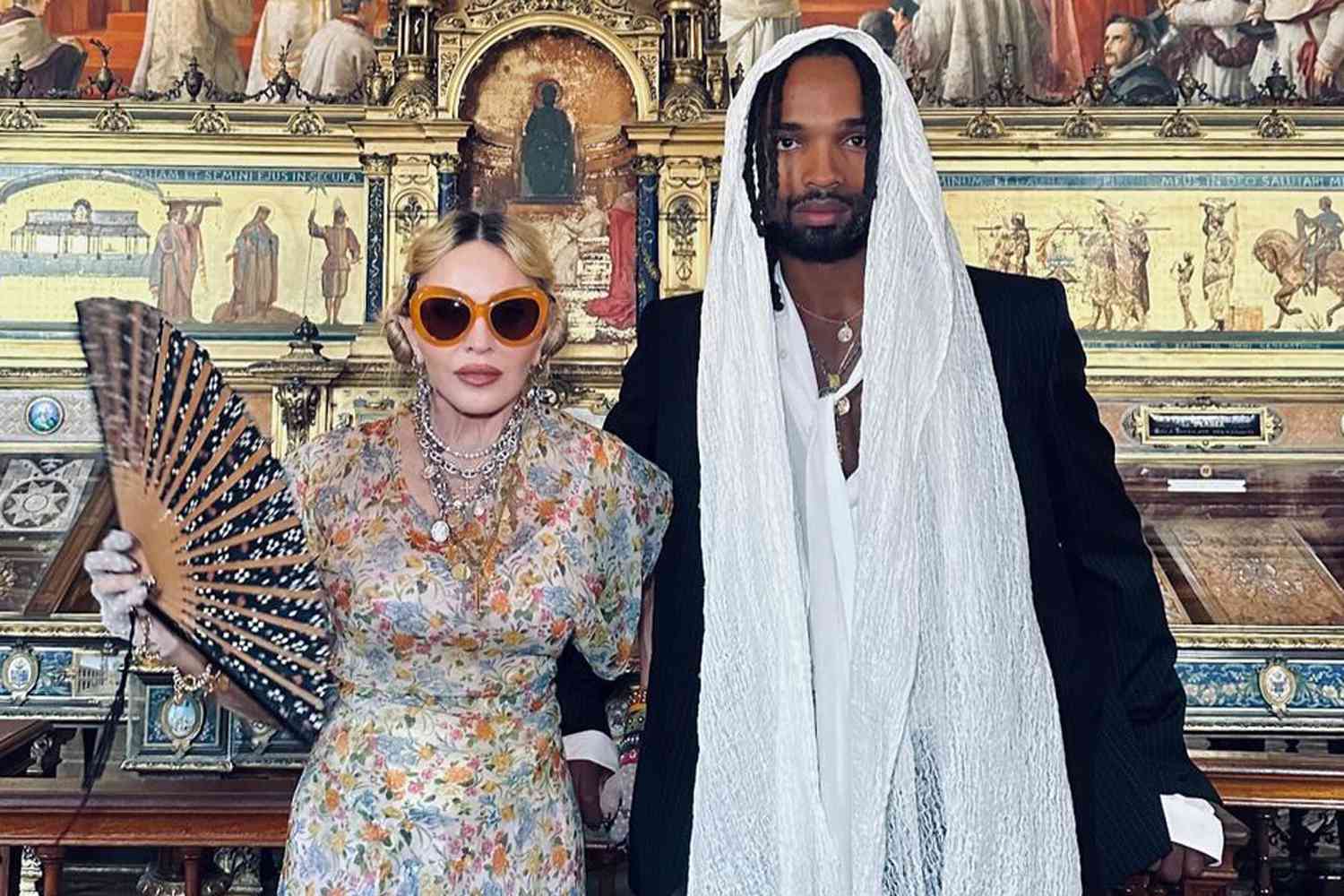 Madonna. Él es Akeem Morris, el novio de 28 años con el que la Reina del Pop sale a sus 66 años